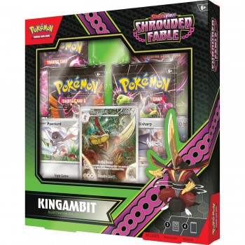 Pokémon Scarlet & Violet Shrouded Fable Kingambit Illustration Collection rinkinys